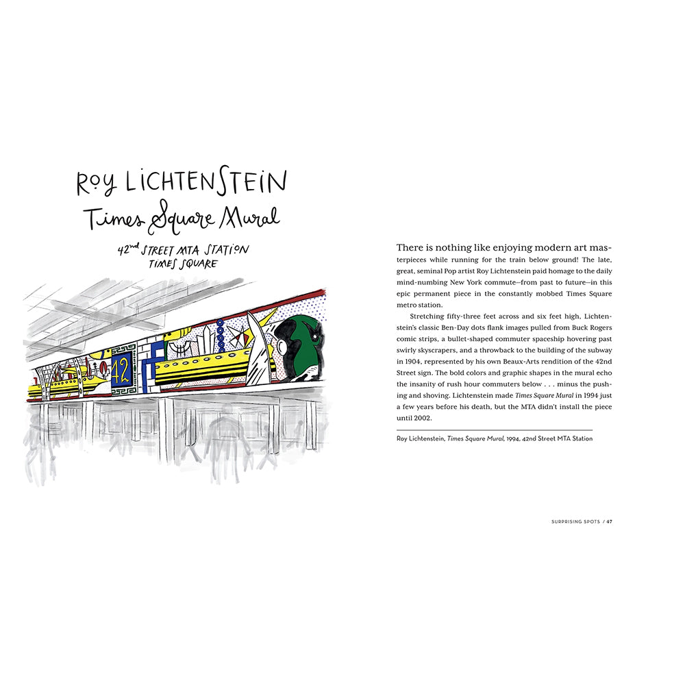 Art Hiding in New York: An Illustrated Guide to the City's Secret Masterpieces